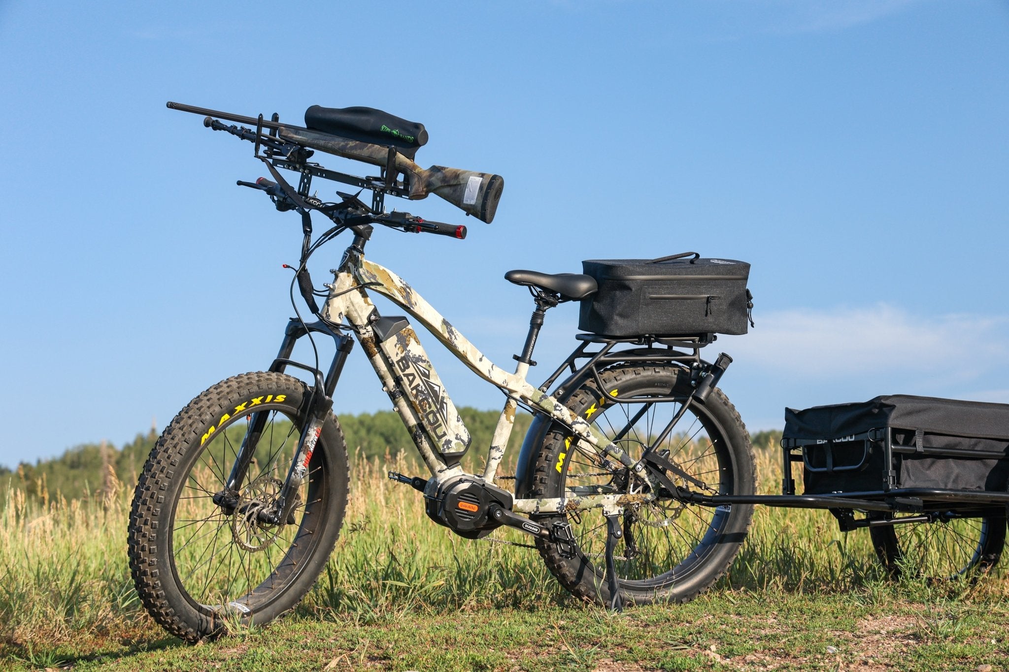 Transporting Your Bow or Rifle on Your Bakcou Bike - Bakcou