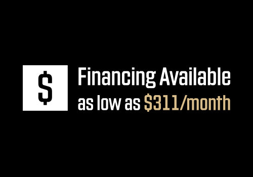 Financing available as low as $311 a month