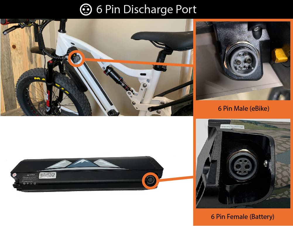21ah Fat Tire eBike Battery *Matte Black Only* - Bakcou