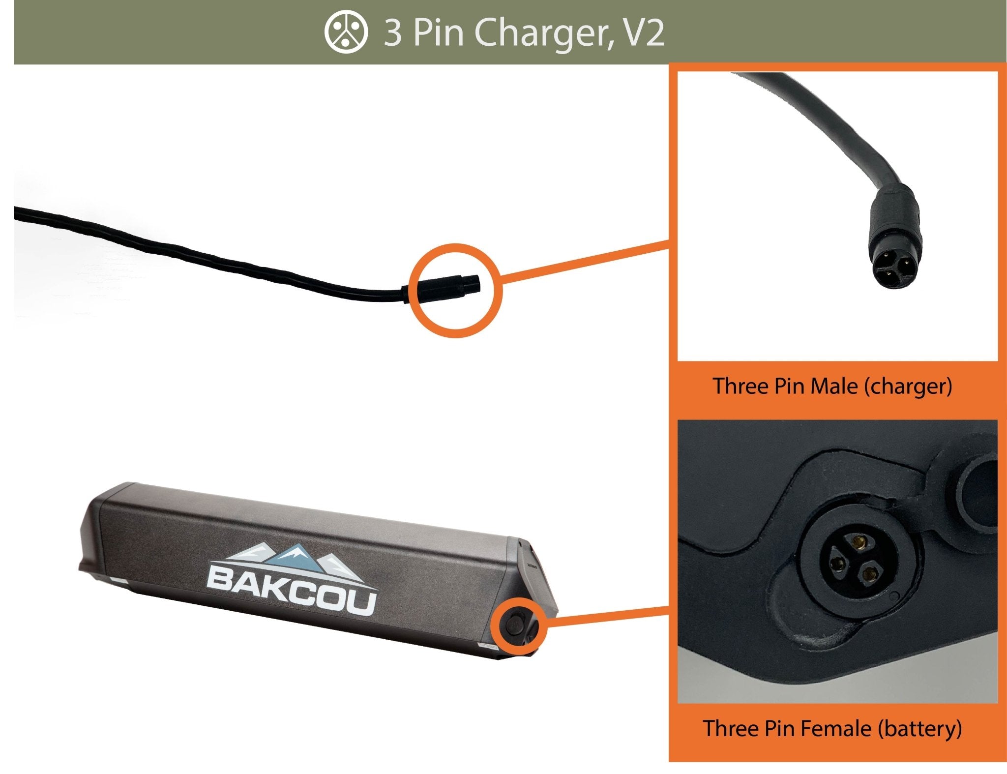 21ah Fat Tire eBike Battery *Matte Black Only* - Bakcou