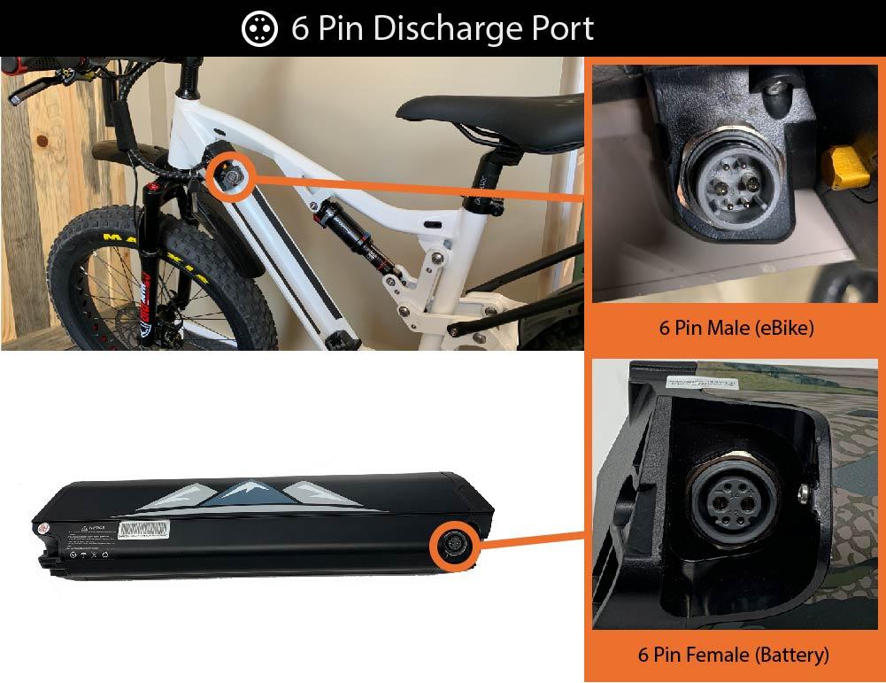 25ah Fat Tire eBike Battery *Matte Black Only* - Bakcou