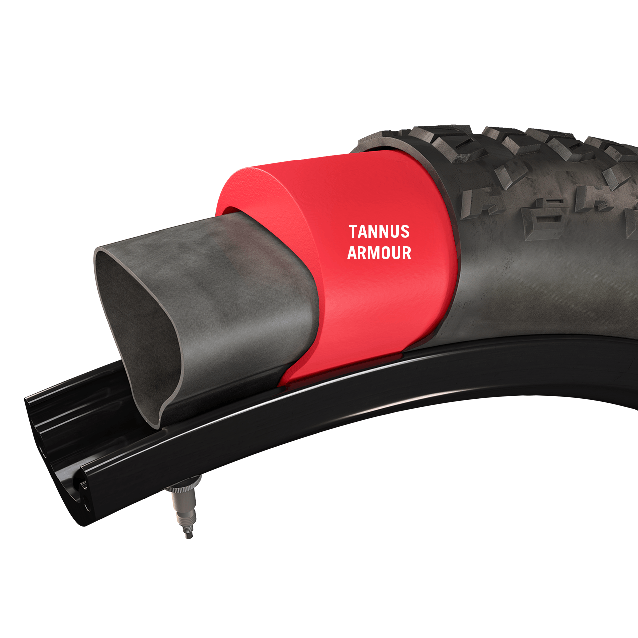 Tannus Armour 26"x4-4.8" Fat Tire Inserts with Tube set. - Bakcou
