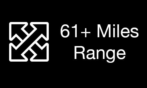 61+ Miles Range