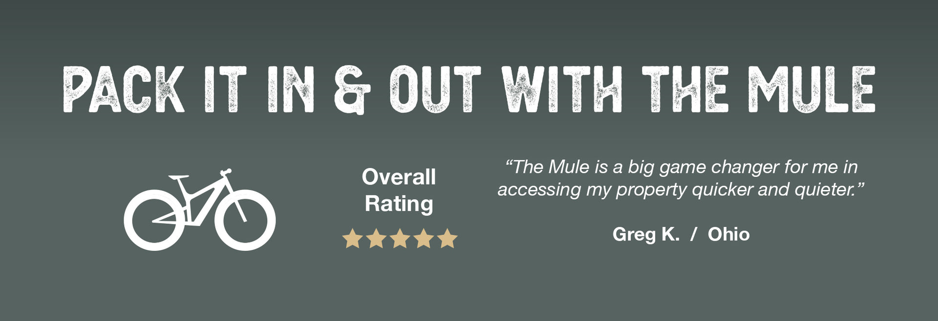 Mule Backcountry eBike Bakcou