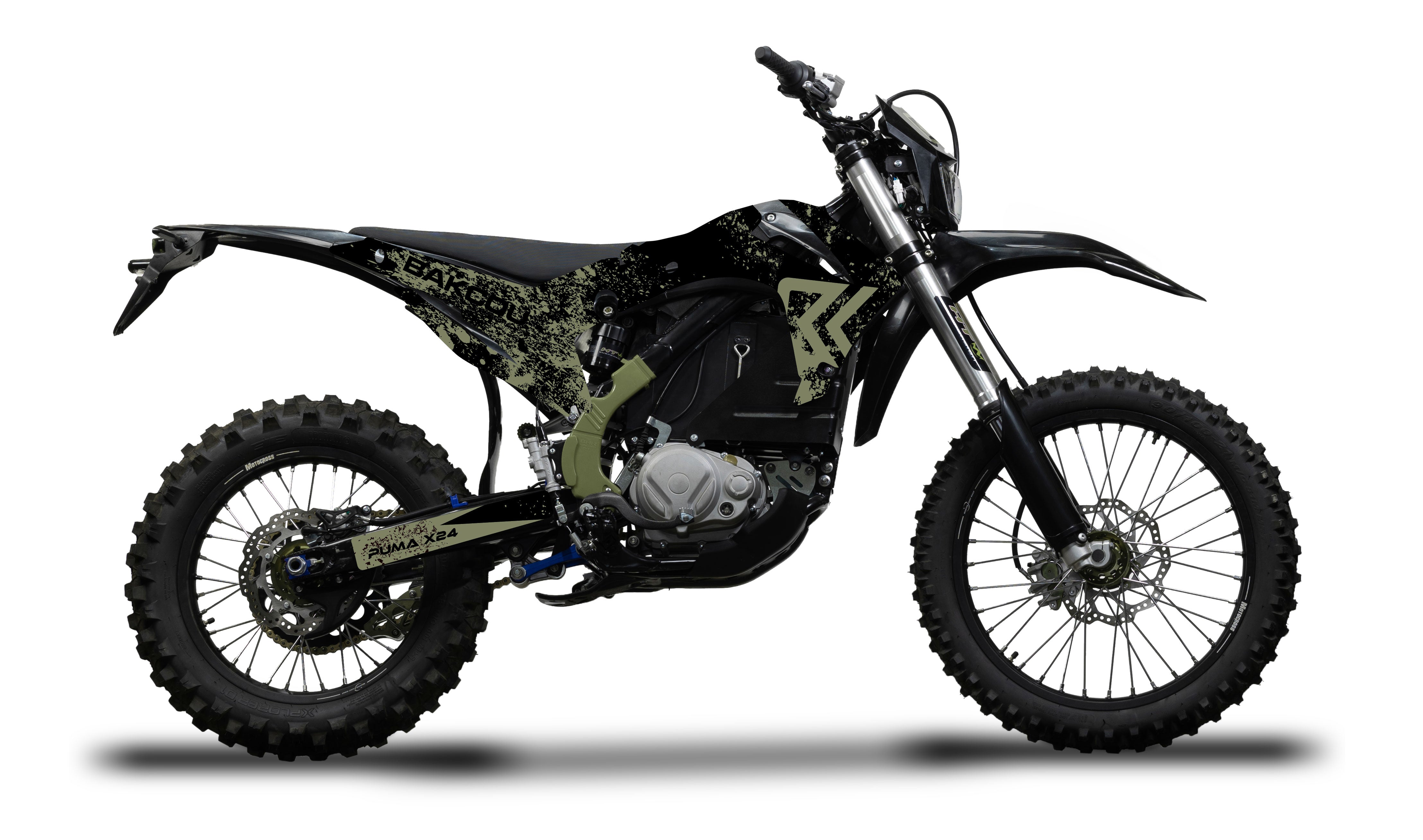 Electric Motorcycle Puma X24 Electric Dirt Bike For Adults Bakcou