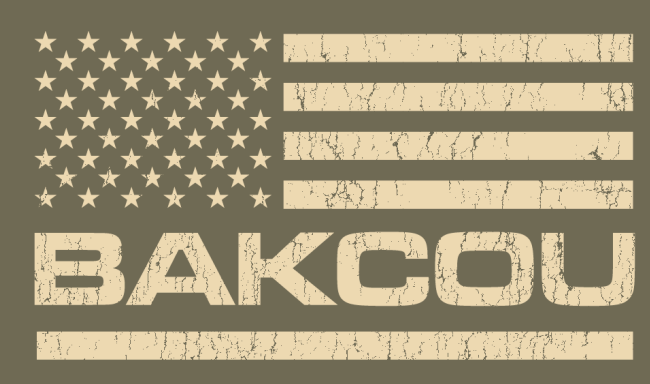 Bakcou Desert Flag Tee - Bakcou