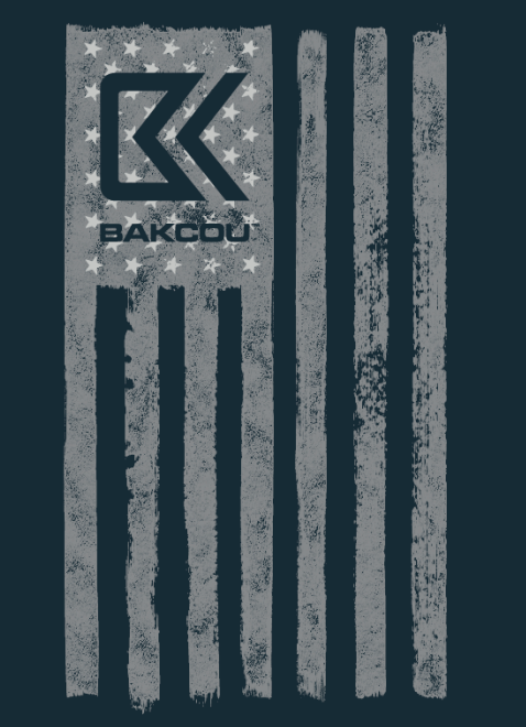 Bakcou Freedom Flag Tee - Bakcou