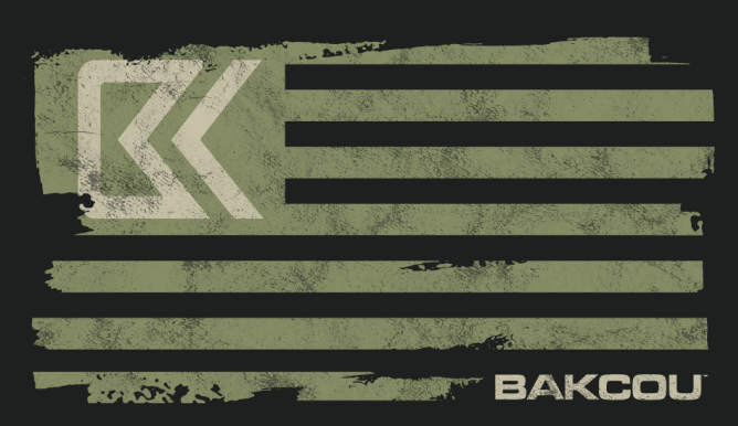 Bakcou Military Flag Tee - Bakcou