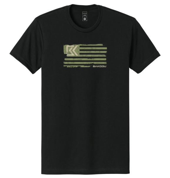 Bakcou Military Flag Tee - Bakcou