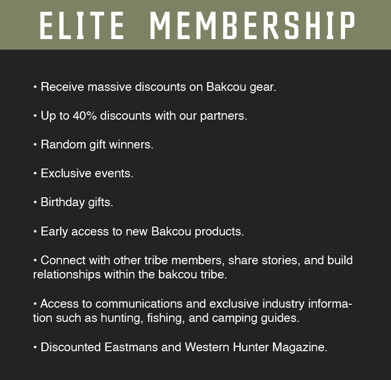 Elite Bakcou Membership - Bakcou