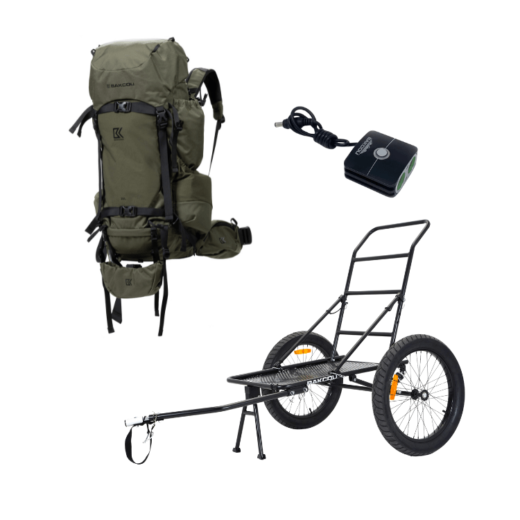 Haul More Hunt More - Folding Deer Trailer - Bakcou
