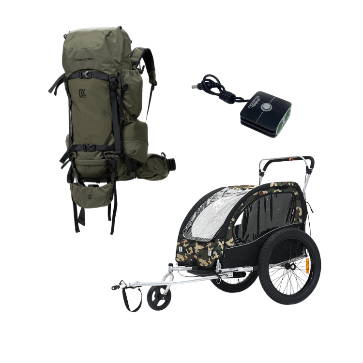 Haul More Hunt More - Little Cub Hauler Camo - Bakcou