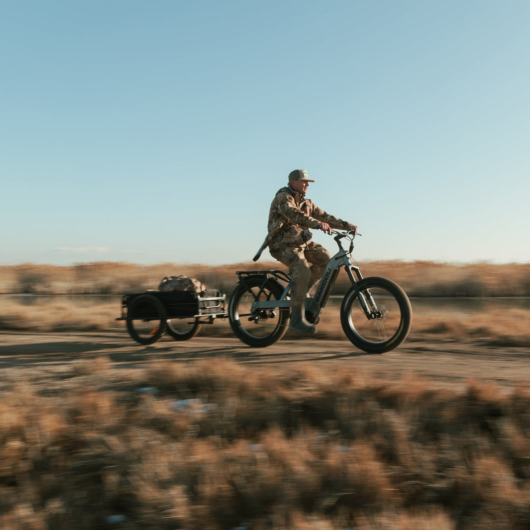 Mule Jager SD eBike | Dual Battery Fat Tire Hunting Bike | Bakcou