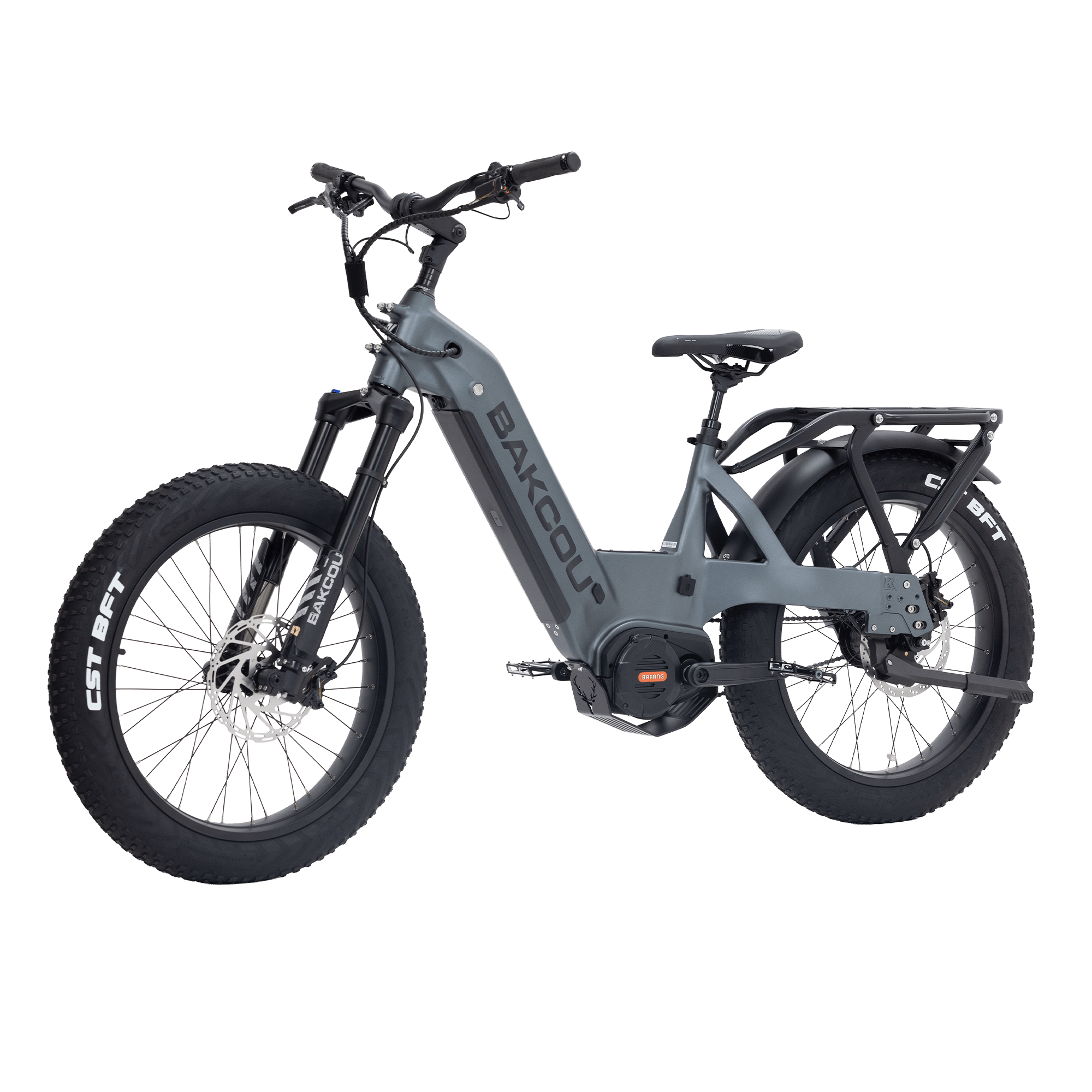 e bike fully 140mm Mule Jäger SD 26" / Matte Gunmetal Grey