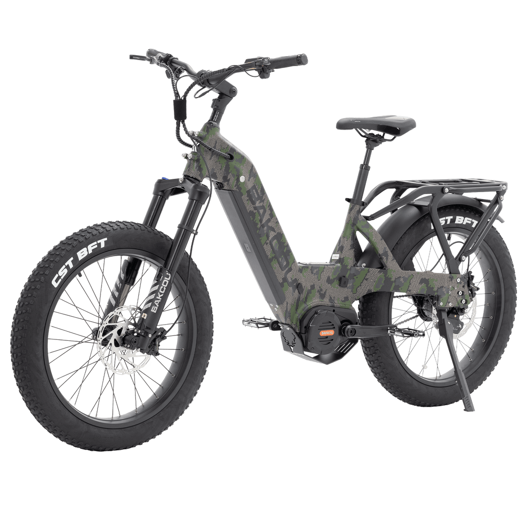 Mule Jager SD eBike | Dual Battery Fat Tire Hunting Bike | Bakcou