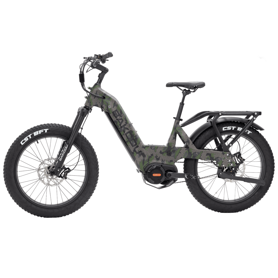 Mule Jager SD eBike | Dual Battery Fat Tire Hunting Bike | Bakcou