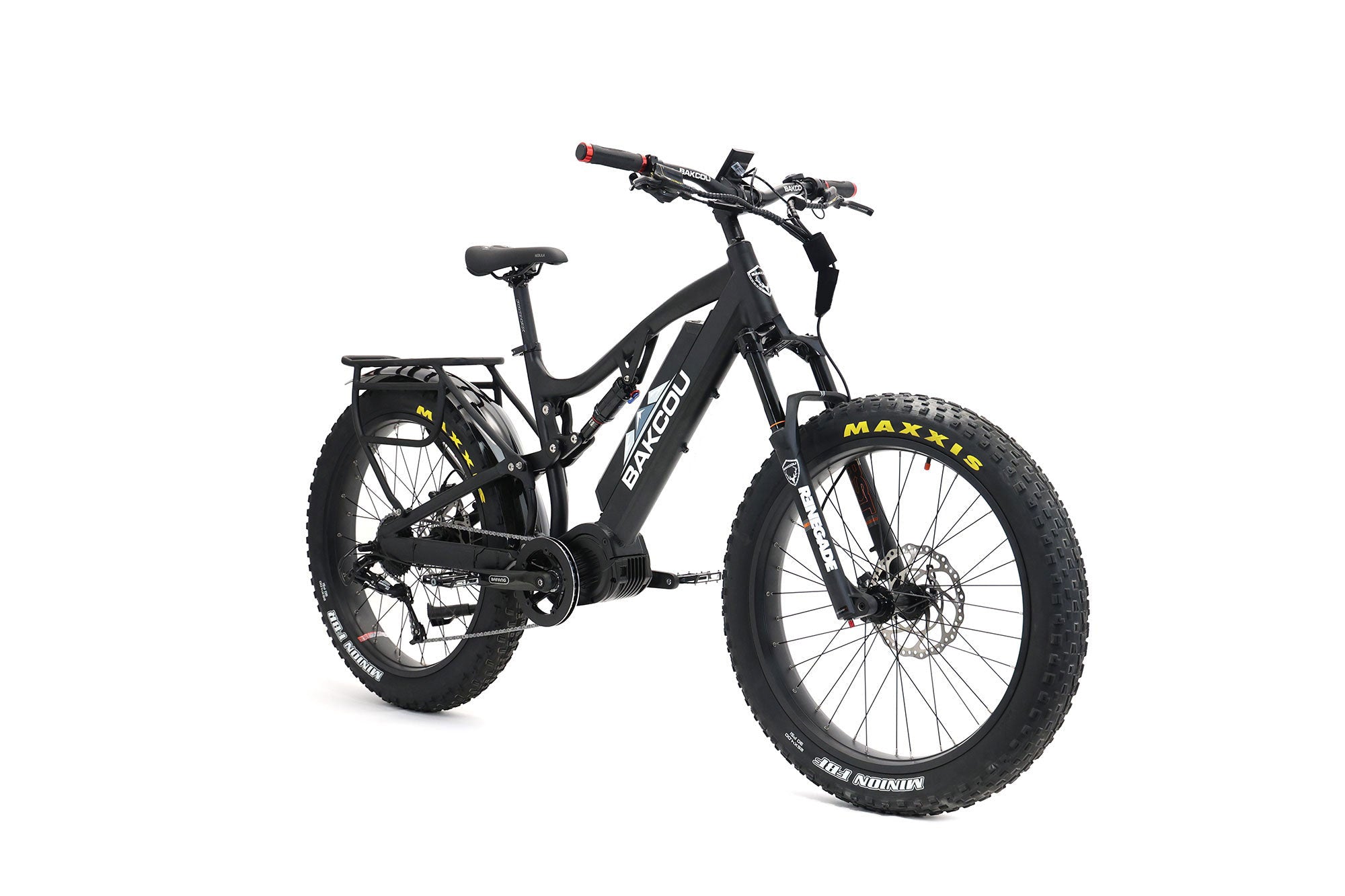 Bakcou Storm 17in. Electric Bike, Matte Black / 25ah Bakcou Storm 17in. Electric Bike, Matte Black / 25ah