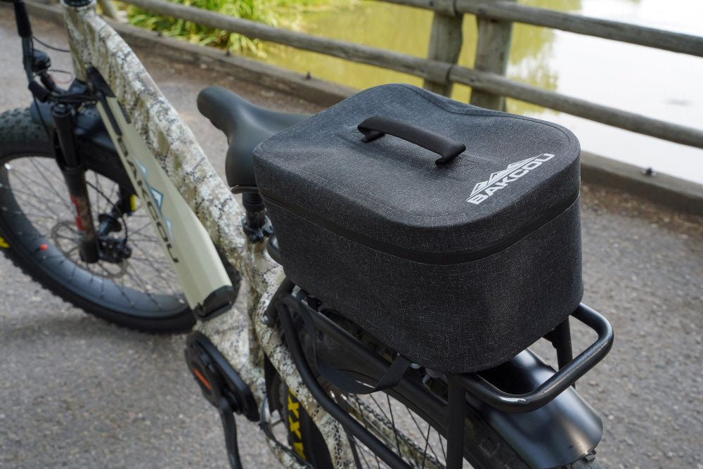 8L Waterproof Bicycle Pannier Bag - Foldable, Reflective, Fits E-Bikes & MTB